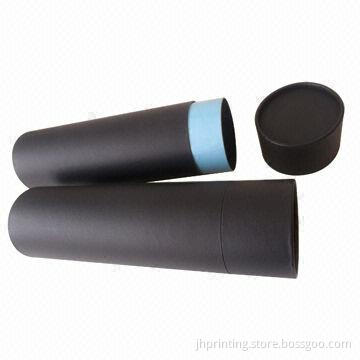 Black Mailing Tube, Black Inside